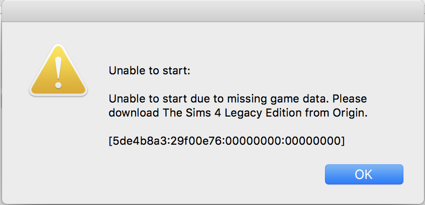 Origin Sims 4 Download Failed Mac